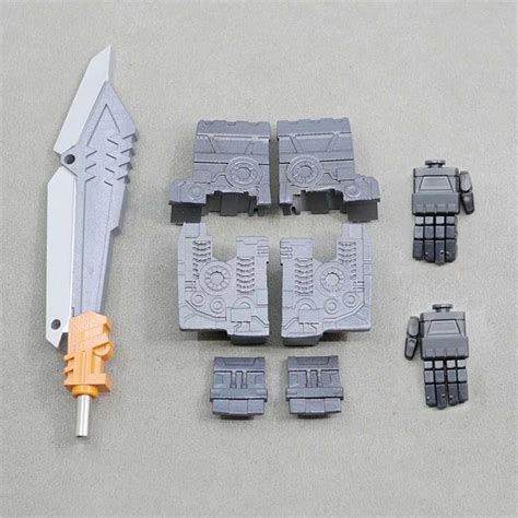 Grimlock Custom Parts 3D DIY Filler Neck & Chest Sword Movable Hand ...
