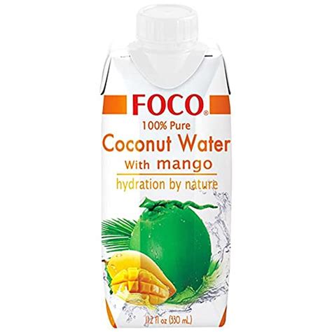 Foco Coconut Water with Mango, 330ml : Amazon.in: Grocery & Gourmet Foods