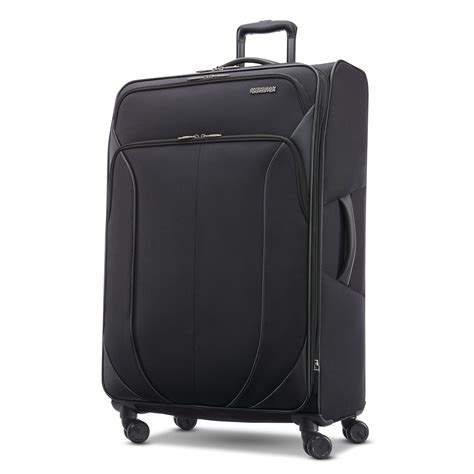 American Tourister 4 KIX 2.0 Softside Spinner Luggage, 28 Inch Checked ...