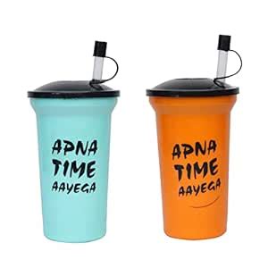 Kabello Birthday Return Gift Apna Time Aayega Sipper Glass Bottle ...