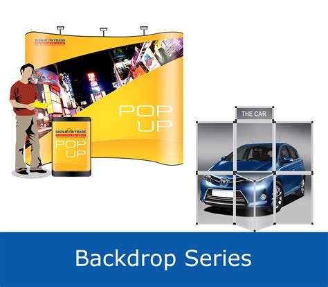 Advertising products and materials, design for brochure, pamphlet ...