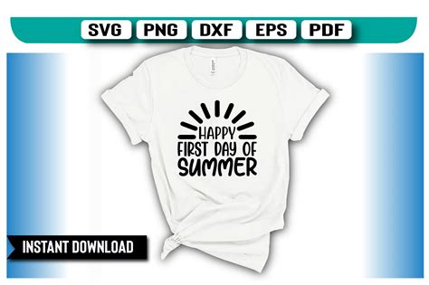 Happy First Day of Summer Graphic by Sultan Design Store · Creative Fabrica