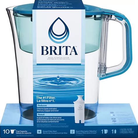 Brita 10-Cup Water Filter Pitcher with Standard Filter