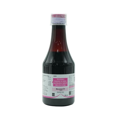 Meconerv-Z Syrup 200 ml Price, Uses, Side Effects, Composition - Apollo ...