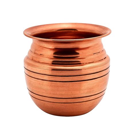 Copper Lota for Pooja – Small (2.25 Inch, 50g) – Pure Copper ...