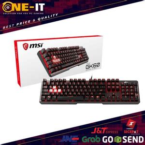 Jual MSI VIGOR GK60 GAMING KEYBOARD - Kota Surabaya - ONE IT Solution ...