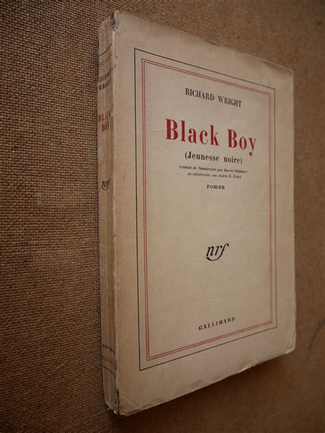 Black Boy ( Jeunesse Noir ) by Richard Wright: Bon Couverture souple (1947) Edition originale ...