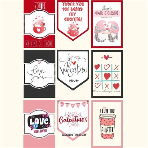 Printable Valentine Labels | All FREE Printables