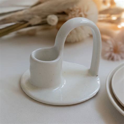 Ceramic Wee Willy Winky Candle Holder By Mac and lilly