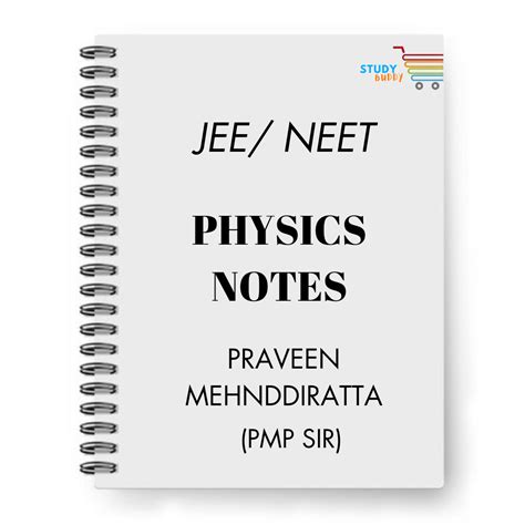 JEE/ NEET Physics Handwritten Notes by PRAVEEN MEHNDDIRATTA (PMP Sir ...