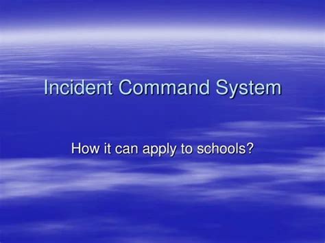 Image result for Incident Command System Training