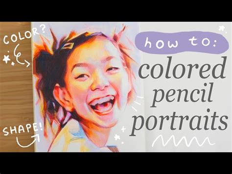 Color Pencil Portrait Tutorial 的图像结果