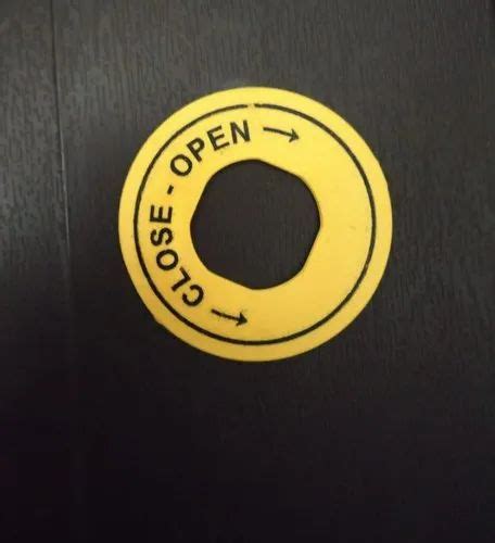 Open Close Panel Sticker - Open Close Sticker For Panel Manufacturer ...