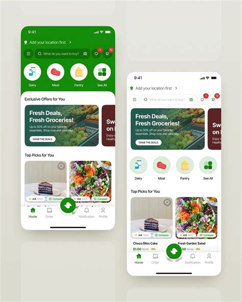 LOKMA Food App Template for Delicious User Experience | Дизайн ...