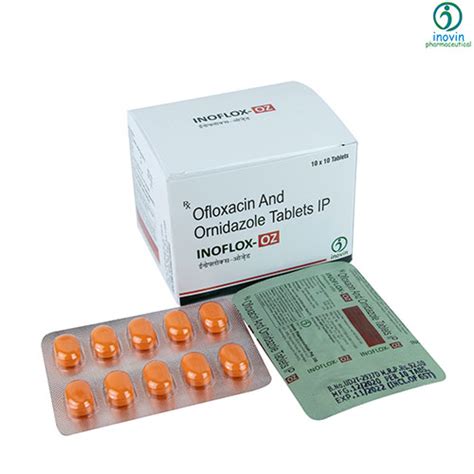 INOFLOX-OZ Tablets Inovin Pharmaceuticals