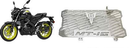 SELVIKE Radiator Grill For MT15 Black-Green Bike Radiator Guard Price ...