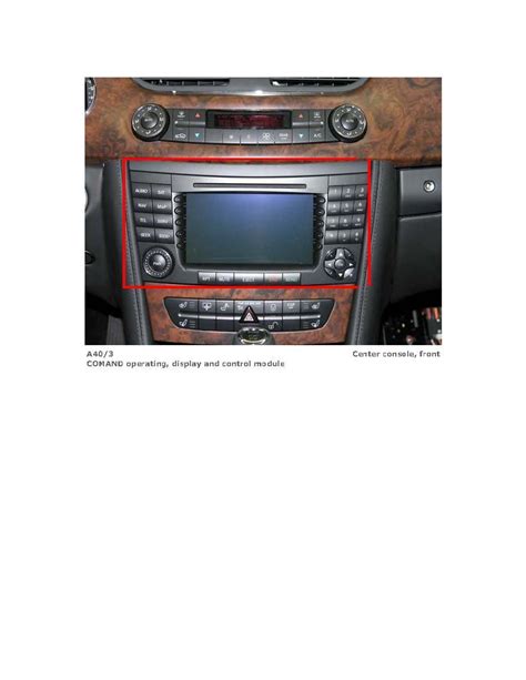Image result for 2009 Mercedes-Benz Command Module Screen Replacement