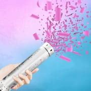 Buy Gender Reveal Confetti Cannon Biodegradable Baby Boy Blue Baby Girl ...