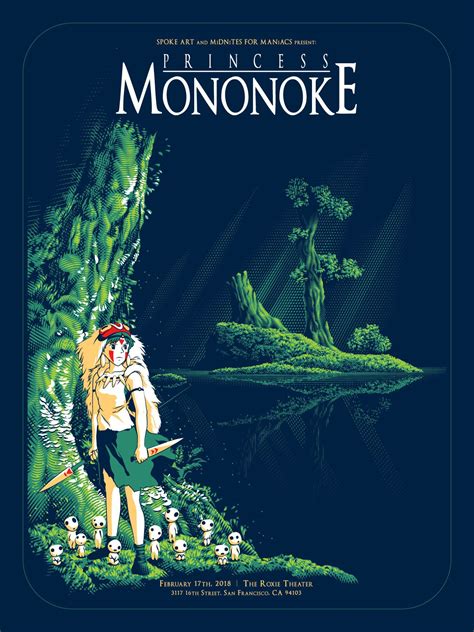 Princess Mononoke - Tracie Ching | Princess mononoke, Studio ghibli ...