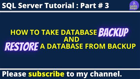 Image result for SQL Database Simple Backup and Restore Example