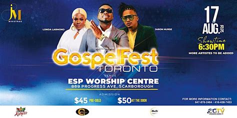 Gospel Fest Toronto, Empowered Life Church, Scarborough, 17 August 2024 ...