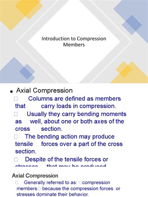 Image result for Compression Members Problems