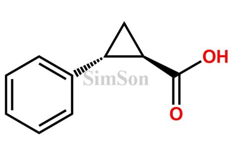 Trans-2-Phenylcyclopropanecarboxylic acid | CAS No- NA | Simson Pharma ...