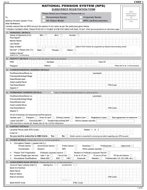 NPS CSRF 1 - Fill and Sign Printable Template Online