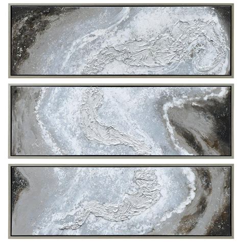 Buy Iced Textured Metallic Hand Painted by Martin Edwards Framed ...