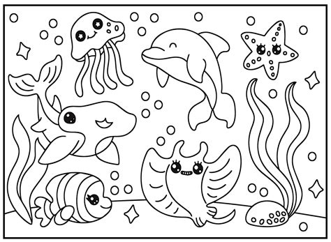 Cute Animal Coloring Pictures