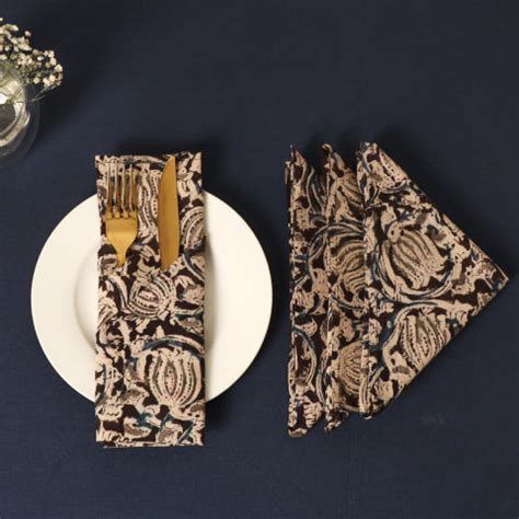 Buy handcrafted Cotton Table Napkins Online – iTokri आई.टोकरी