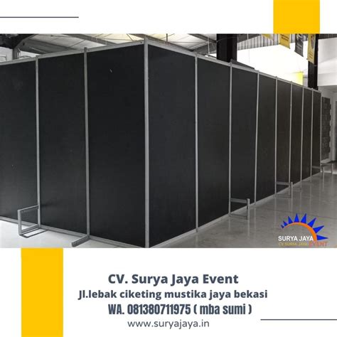 Sewa Partisi Type Pembatas Ruang Model R8 di Jakarta