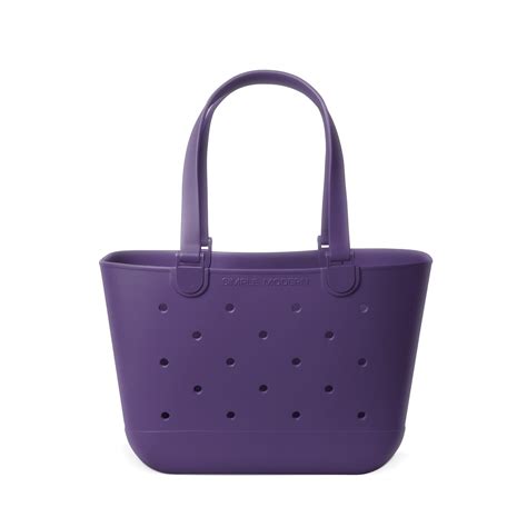 Bolsa De Playa Simple Modern Getaway English Violet Impermeable - Venta ...