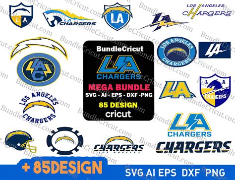 Los Angeles Chargers svg,la chargers svg,la chargers logo SVG - Bundle ...