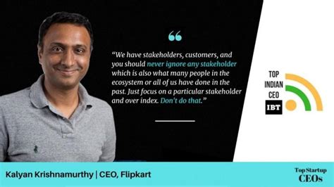 Leadership Excellence: Flipkart's Kalyan Krishnamurthy Wins at IBT CEO ...