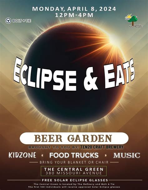 Eclipse & Eats, The Central Green, Jeffersonville, 8 April 2024 | AllEvents