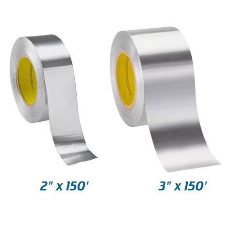 Aluminum Foil Conductive Adhesive Tape for SCIF - 5 Rolls