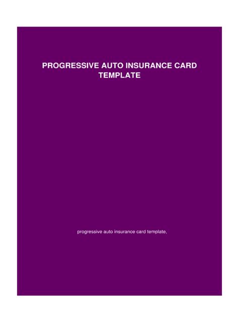 Insurance Card Template – Fill Online, Printable, Fillable pertaining to Car Insurance Card ...