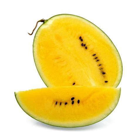 Golden Hills Farm Hybrid yellow watermelon yellow flesh 10+ Seeds ...