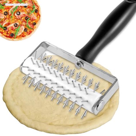Pizza Dough Docker Stainless Steel Pizza Roller with Spikes ...