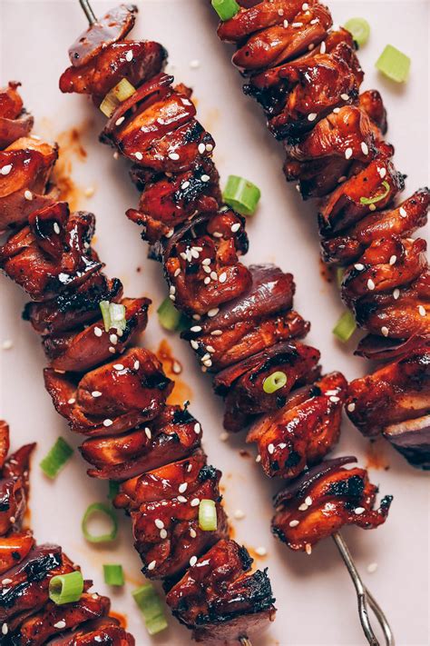 Chicken Teriyaki On A Stick