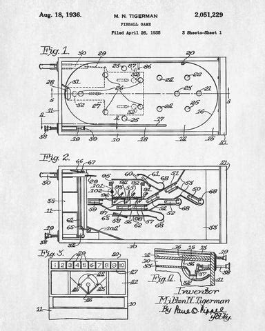 Image result for Pinball Design Blue Print