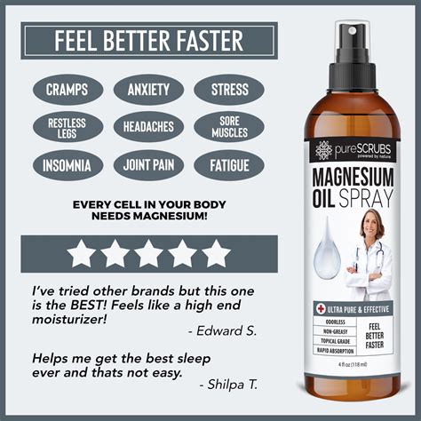 Magnesium Oil Benefits For Muscles at Lorelei Alice blog