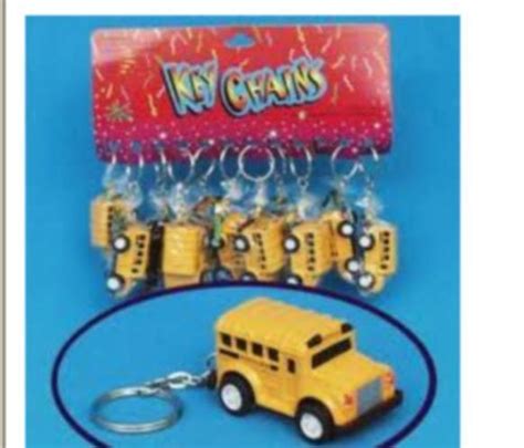 Buy Metal Pull Back Bus Key Chain 2 Inches Pack of 12 Pieces Online at ...
