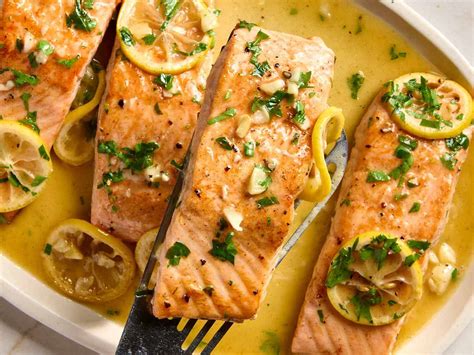 Herb-Crusted Salmon with Lemon Butter Sauce Recipe | LynneCurry