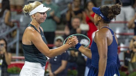 OBN: Naomi Osaka élimine Clara Tauson en deux manches et rejoint Mboko ...