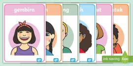 Kad Raksasa Emosi - Kad Imbasan Emosi (teacher made)