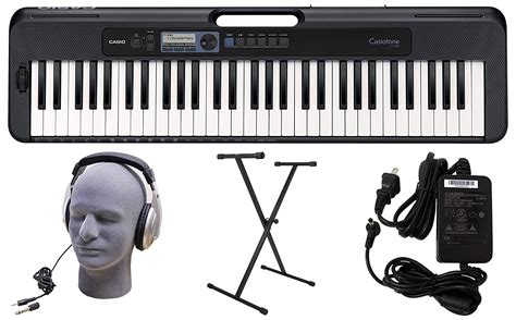 Casio CT-S300 61-Key Premium Keyboard Pack with Stand, Headphones ...