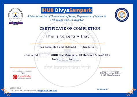 Executive Certificate in AI-Driven Litigation & Drafting- iHUB DivyaSampark