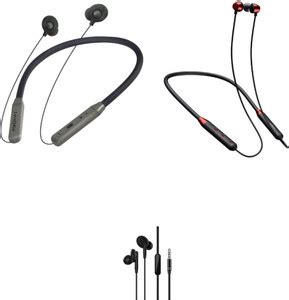 LEVELPLUS Bliss & Candy With Taal Neckband Combo 45 Hours Playtime ...